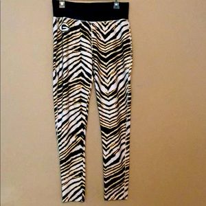 Green Bay Packers Zubaz print leggings/tights